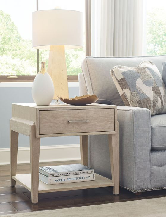 Kaplan Beige End Table