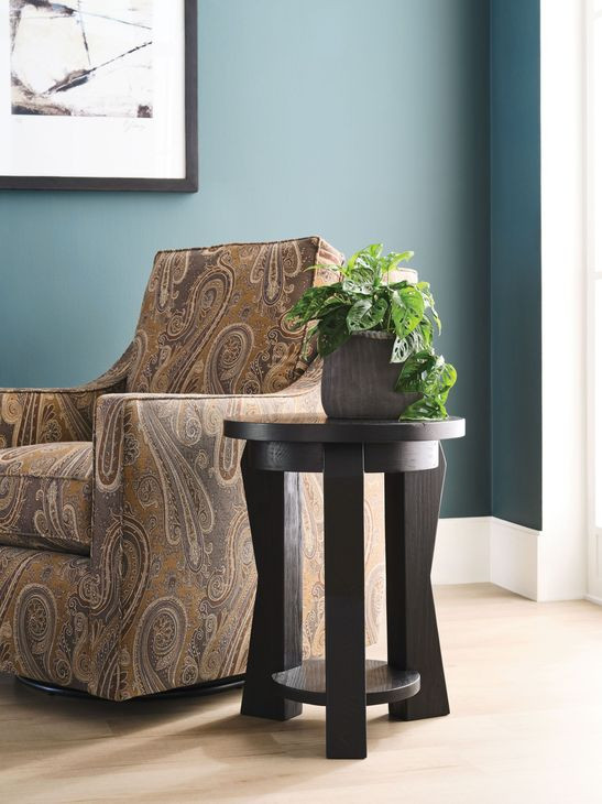 Freeport-Acquisitions Freeport Black Round Side Table