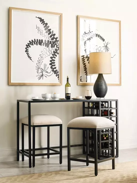 Mackintosh Cream Upholstered Counter Height Stool