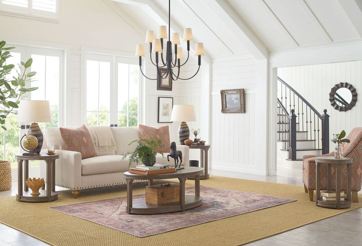 Marsham-Hamilton Medium Stain Occasional Table Set