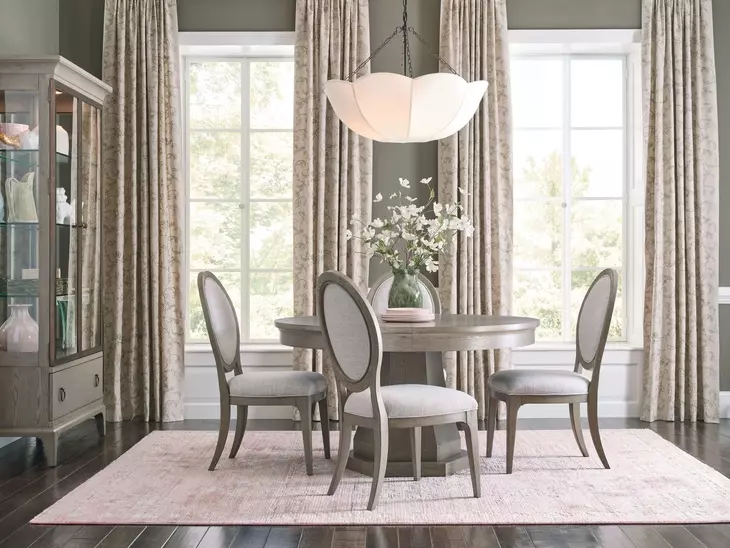 Clover Gray Upholstered Side Chair