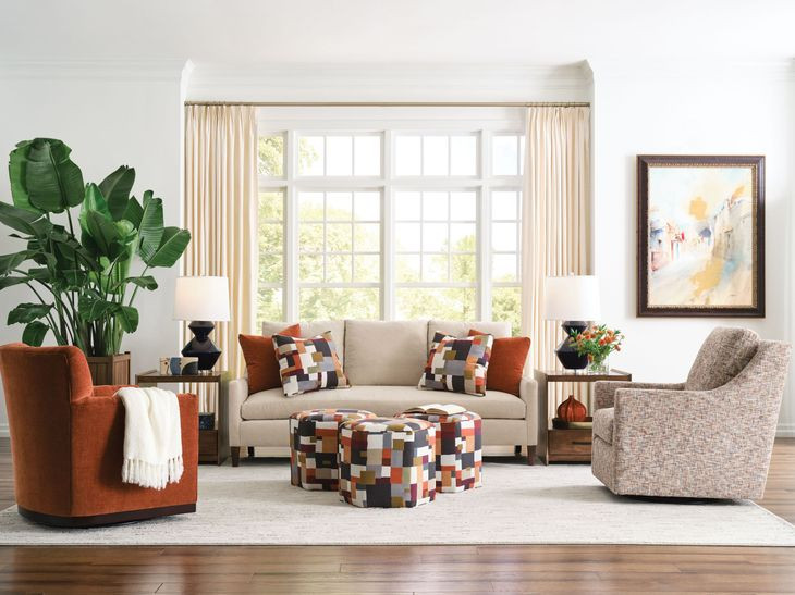 Avery Gray Oval Cocktail Table