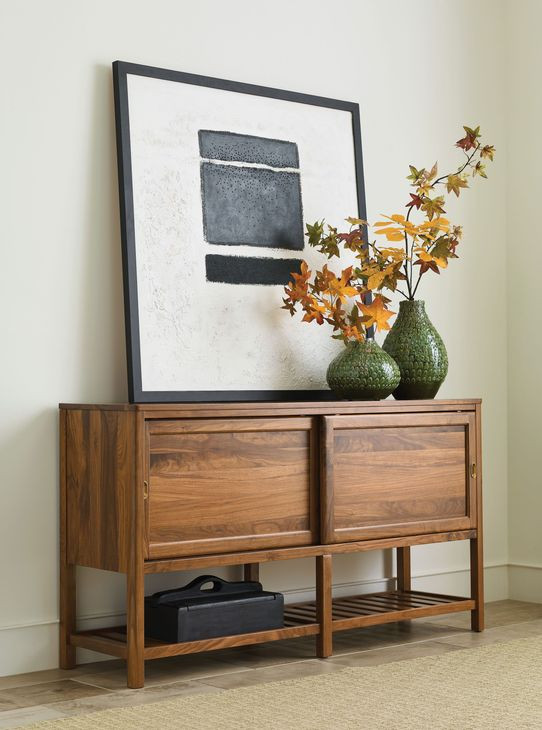 Monogram Walnut Roanoke Medium Stain 2 Door Buffet