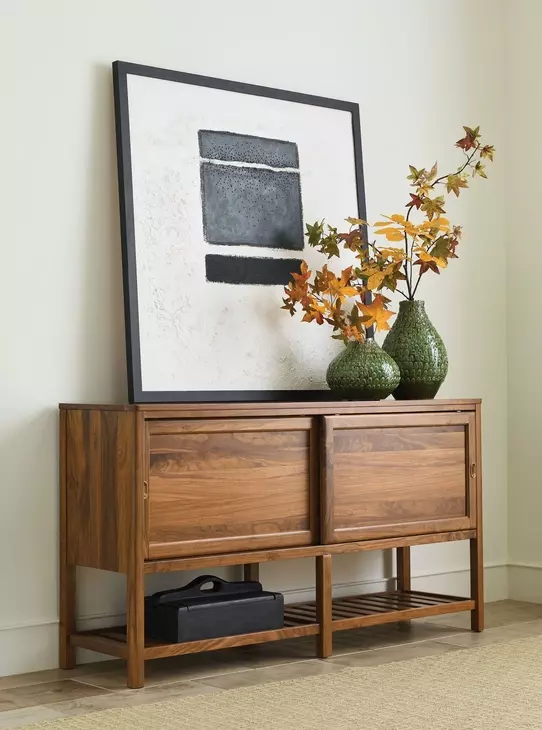 Monogram Walnut Roanoke Medium Stain 2 Door Buffet