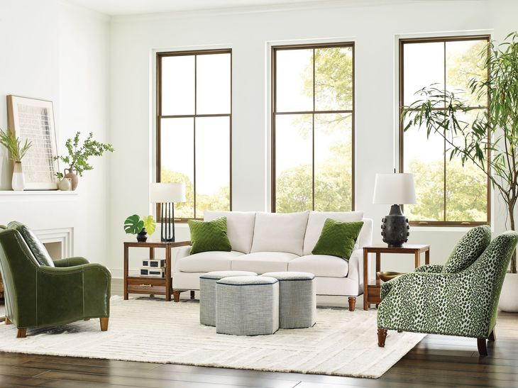 Monogram Walnut Parkway Medium Stain Rectangular Cocktail Table