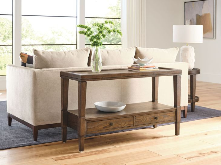 Oliver Hamilton Sepia Rectangular Sofa Table