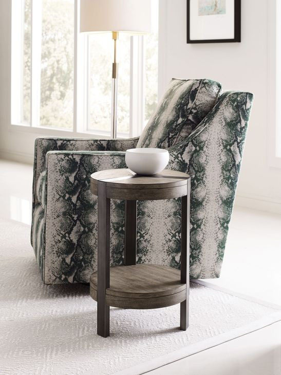 Sandler Gray Round Accent Table