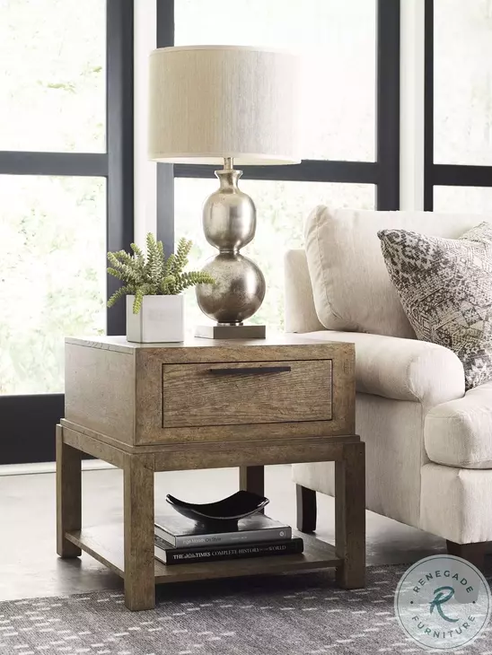 Skyline Smoke Evan Occasional Table Set