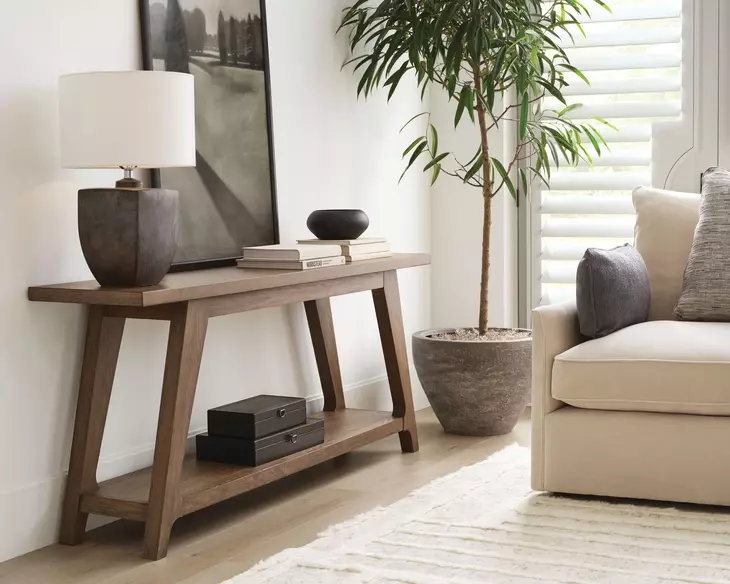 Weisman Medium Stain Rectangular Console Table