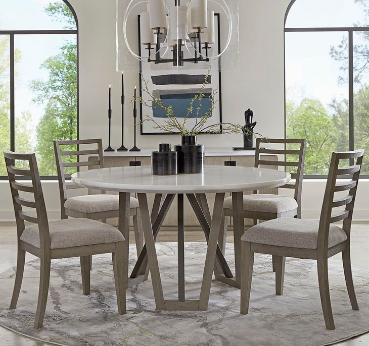 Pure Modern Moonstone 54" Dining Table