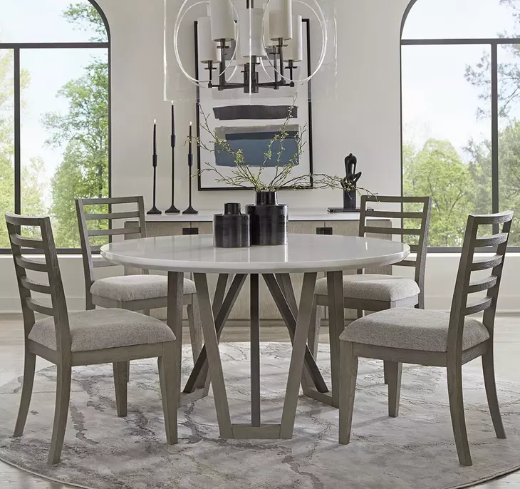 Pure Modern Moonstone 54" Dining Table