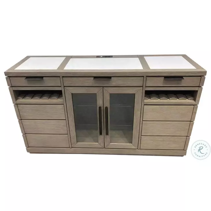 Pure Modern Moonstone 54" Dining Room Set