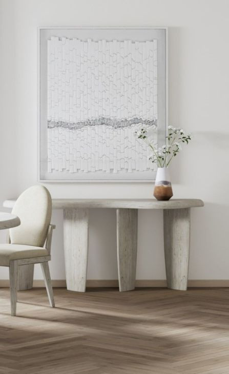 Ashlar Beige 68" Console Table