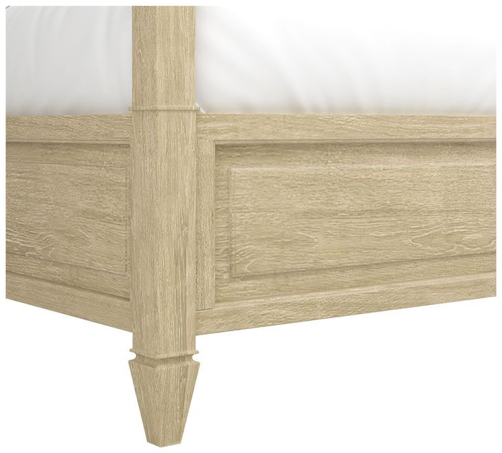 Eave Sundrenched Oak Queen Panel Bed