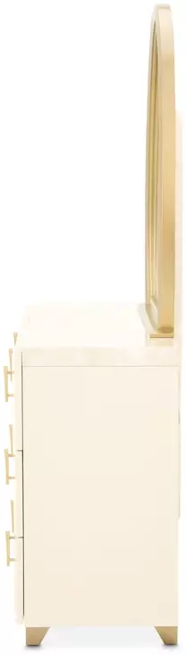 Fantosini Creamy Pearl 9 Drawer Dresser