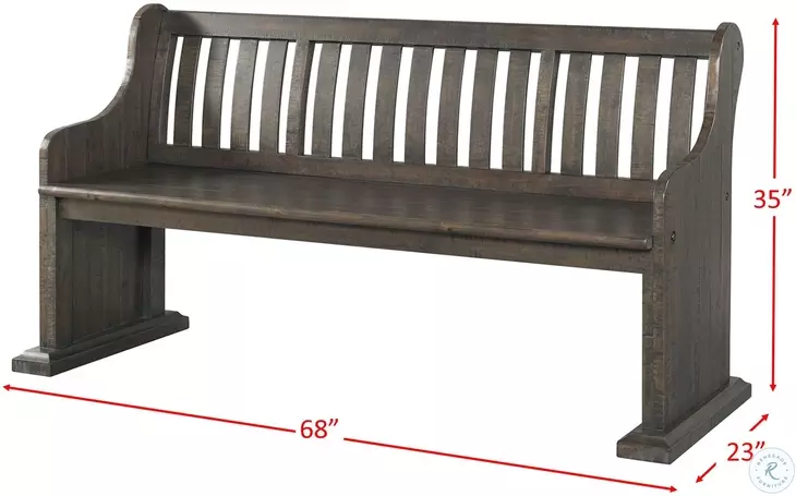 Stanford Smokey Walnut Extendable Rectangular Dining Room Set