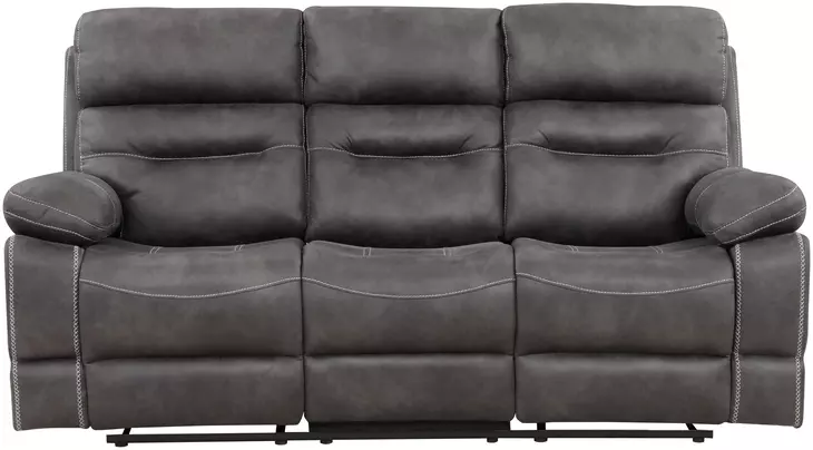 Rudger Gray Manual Reclining 83" Sofa