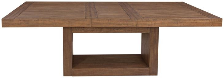 Garland Brown 70" Extendable Rectangular Dining Table