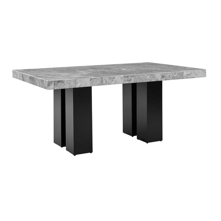 Camila Gray 70" Rectangular Dining Table