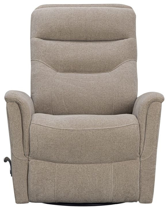 Gemini Snazzy Taupe Manual Swivel Glider Recliner