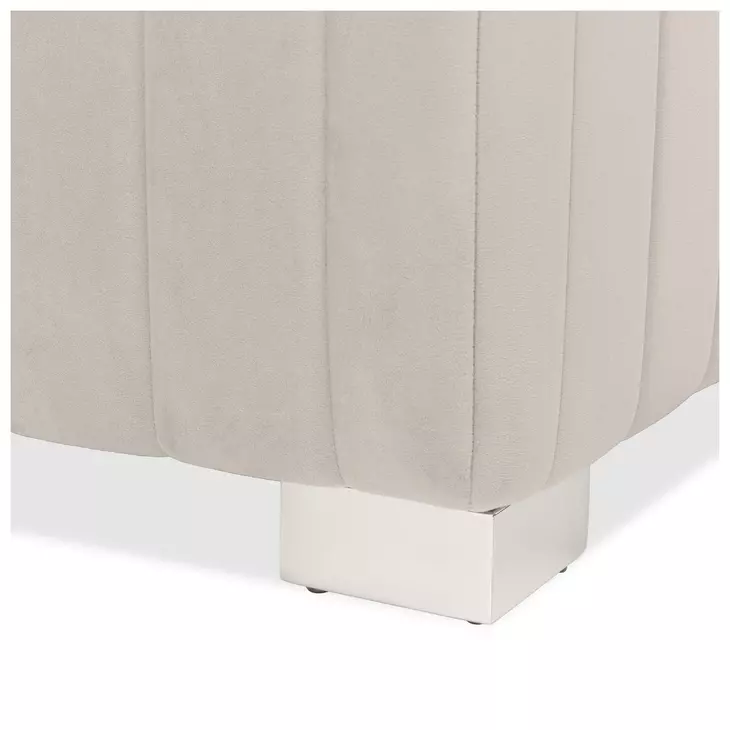 Maribel Taupe Upholstered 59" Accent Bench