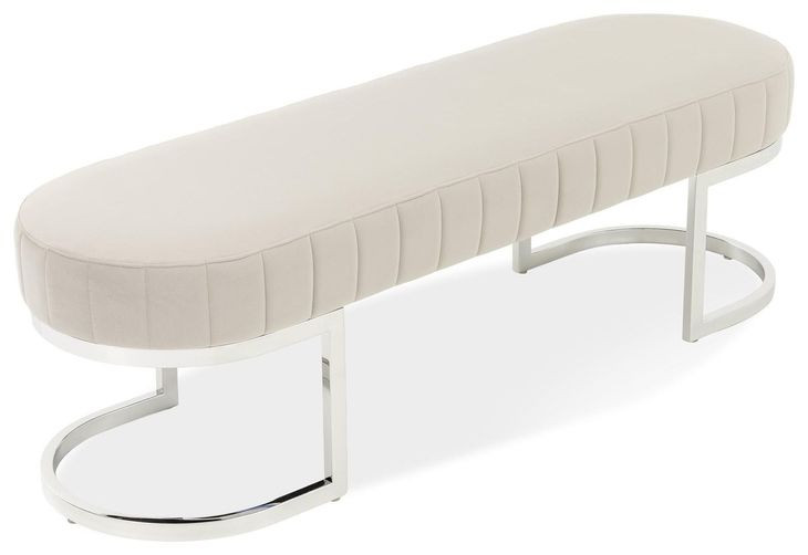 Bellise Upholstered 59" Accent Bench