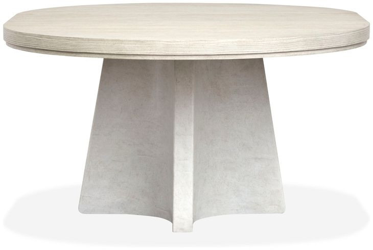 Moonwater Misty Cloud 72" Extendable Oval Dining Table