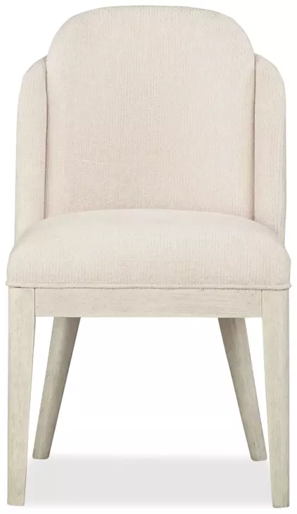 Lorelei Cream Upholstered Host Chair Set of 2