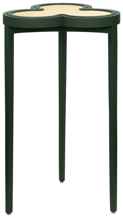 Dylan Dark Green and Brown Clover Cigar Table