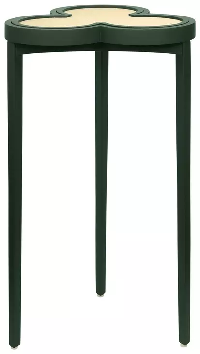 Dylan Matte Dark Green Lacquer Reversible Top Cigar Table