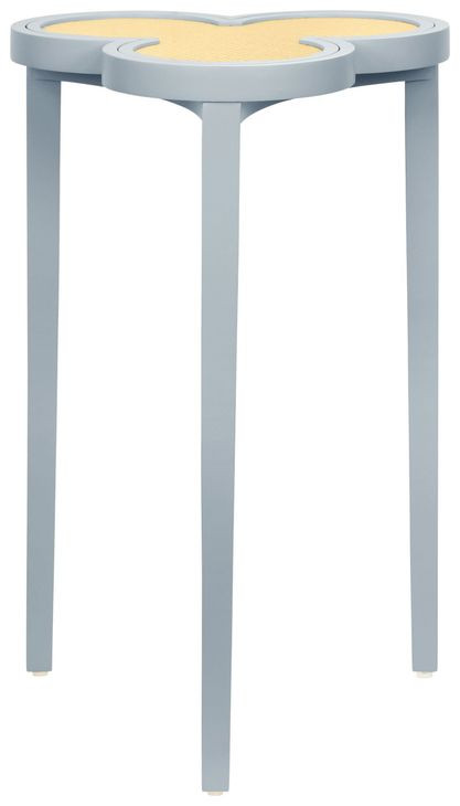 Dylan Light Blue and Natural Clover Cigar Table