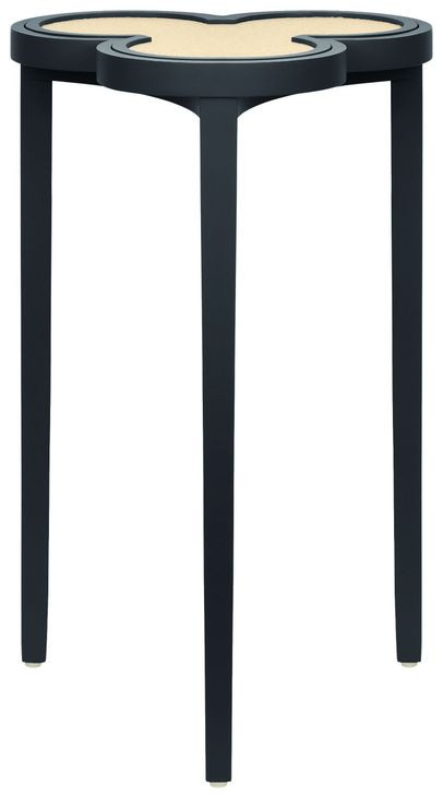 Dylan Navy and Natural Clover Cigar Table