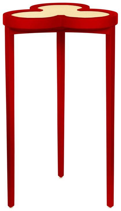 Dylan Red and Natural Clover Cigar Table