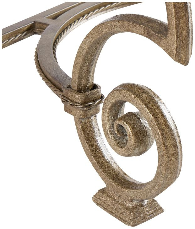 Solano Aged Bronze Console Table
