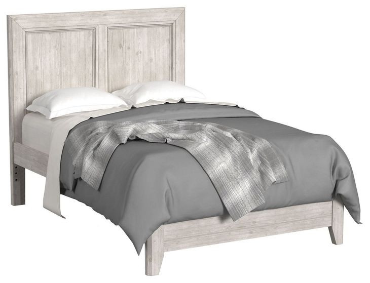 Carlson Washed Linen Full Panel Bed