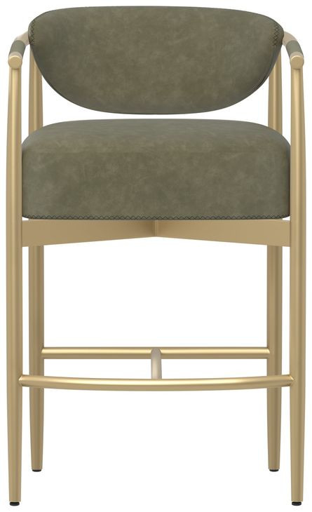 Cressida Ivanhoe Pine Upholstered Counter Height Stool