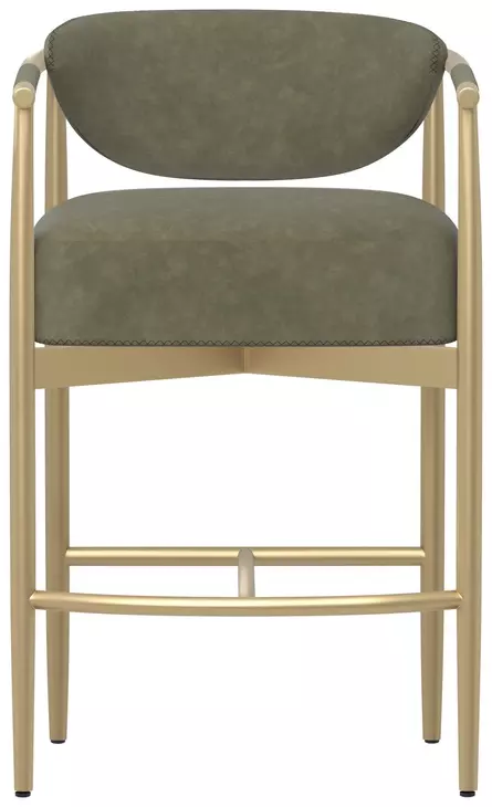 Cressida Ivanhoe Pine Upholstered Counter Height Stool