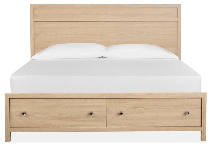 Merrifield Sandstone Beige Storage Panel Bedroom Set
