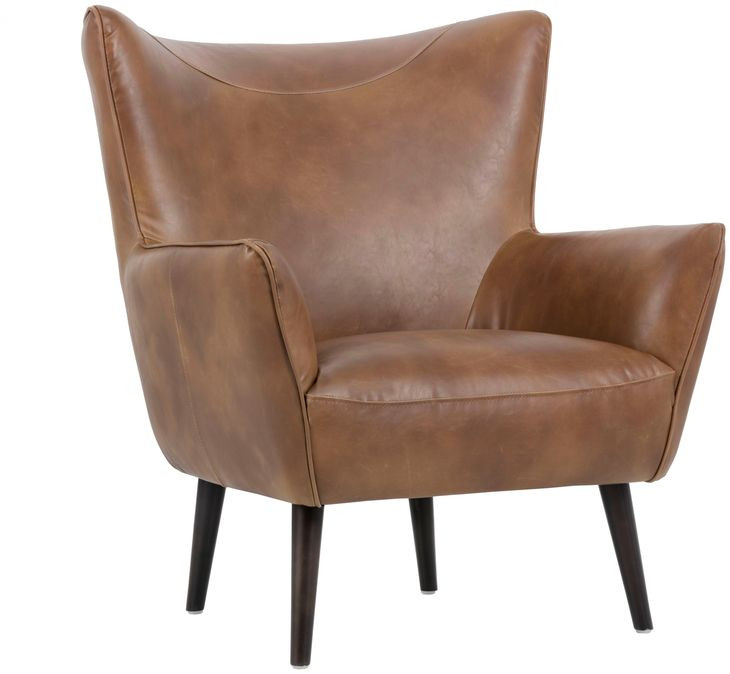 Latham Tobacco Tan Upholstered Lounge Chair
