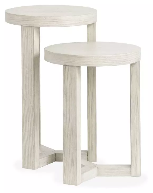 Refton Balboa Mist Round Nesting Accent Table