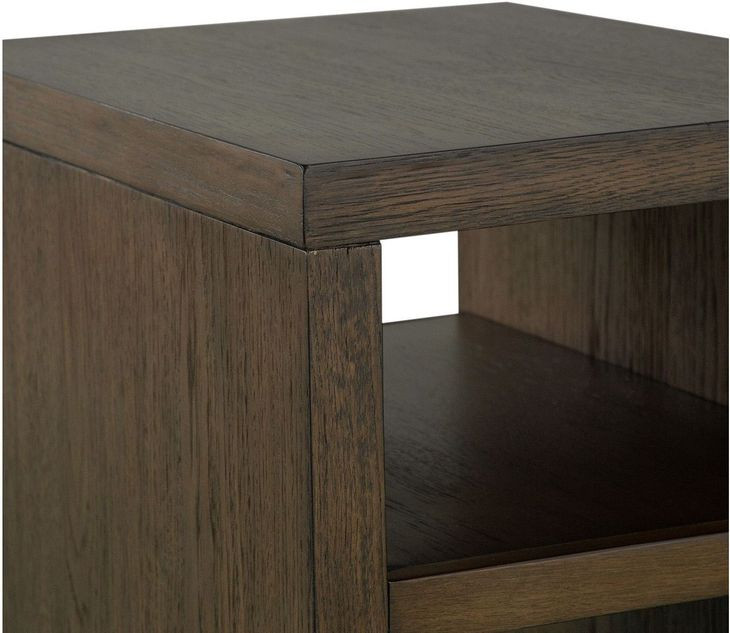 Ironwood Homestead Brown Rectangular Chairside End Table