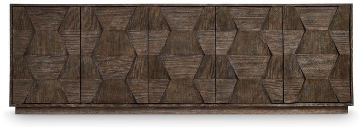 Linea Cerused Charcoal TV Stand
