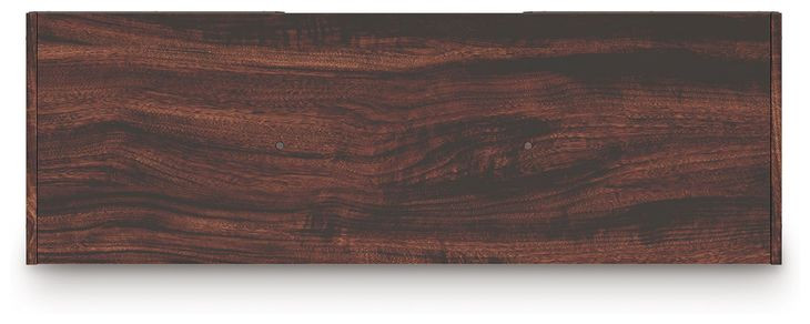 Glosmount Cherry and Light Brown Nine Cube Organizer