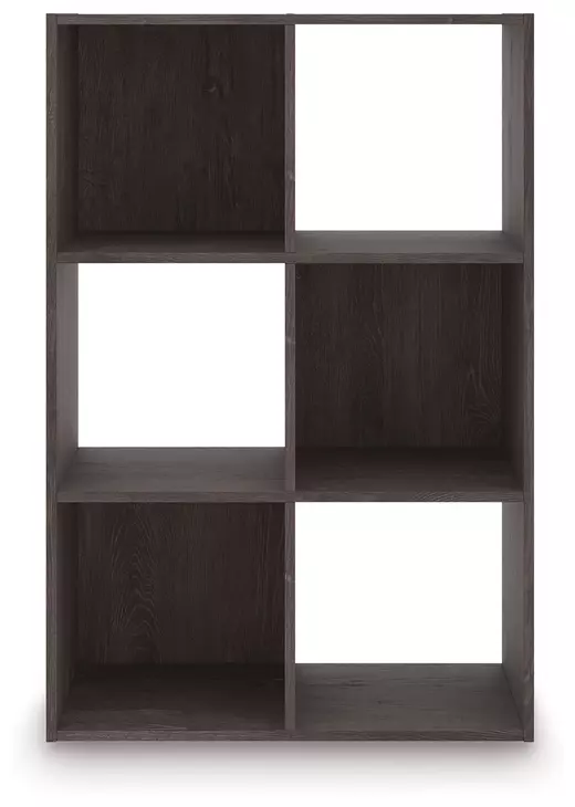 Piperton Charcoal Six Cube Organizer