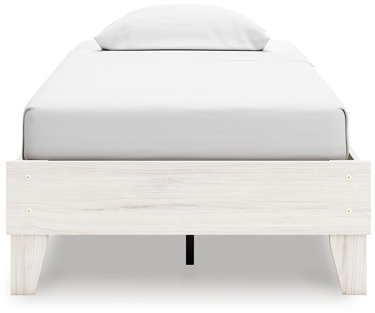 Socalle Light Natural Twin Platform Bed