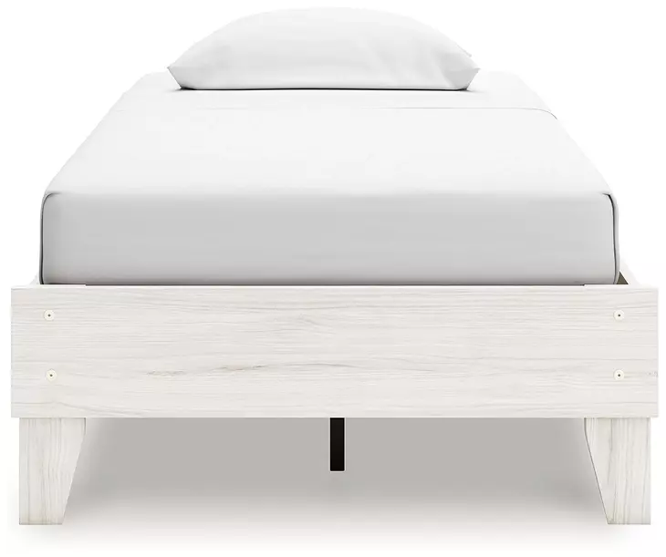 Socalle Light Natural Twin Platform Bed