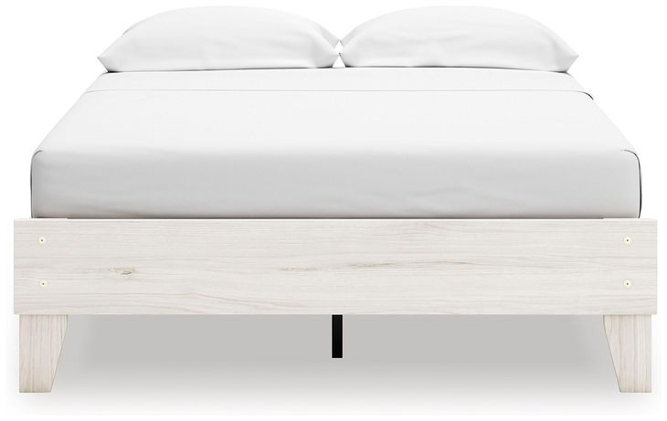 Socalle Light Natural Full Platform Bed