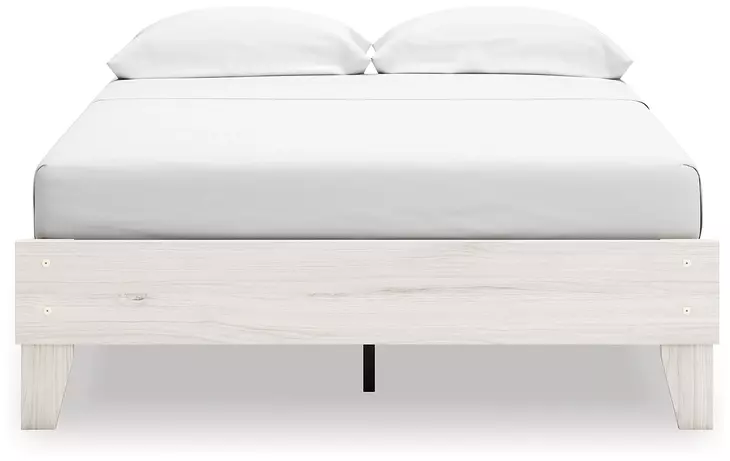 Socalle Light Natural Full Platform Bed