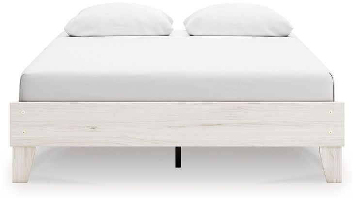Socalle Light Natural Queen Platform Bed