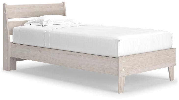 Socalle Natural Twin Platform Bed
